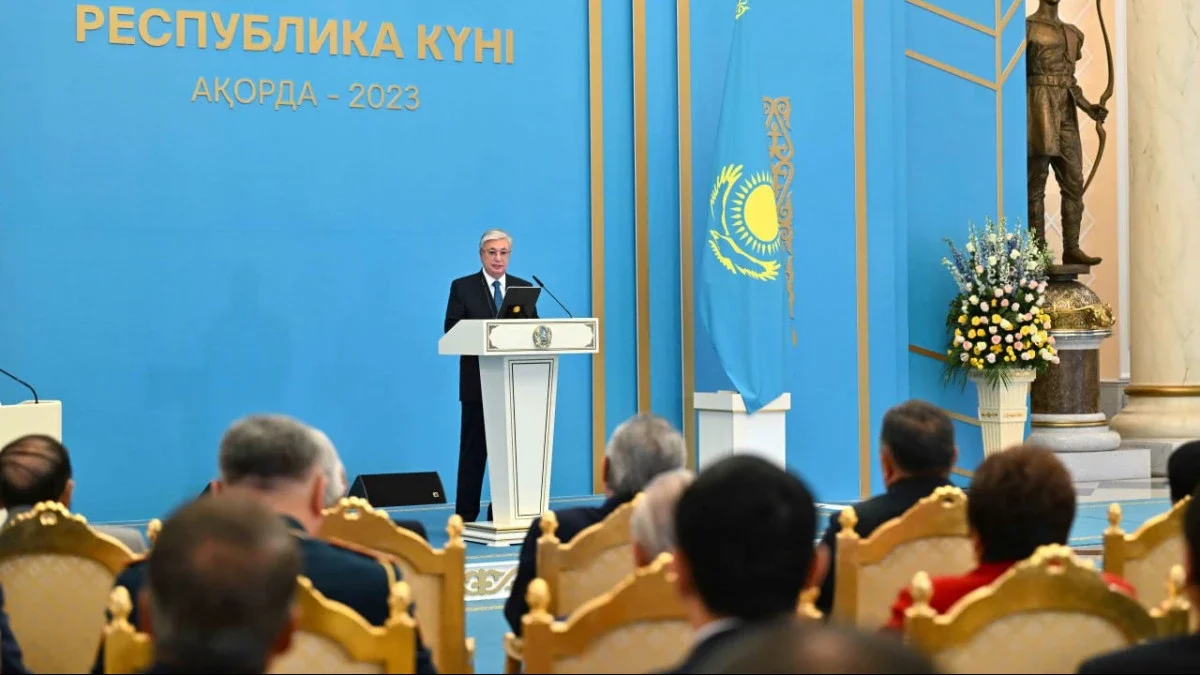 "Осыдан 33 жыл бұрын тарихи әділдік орнады" - Президент