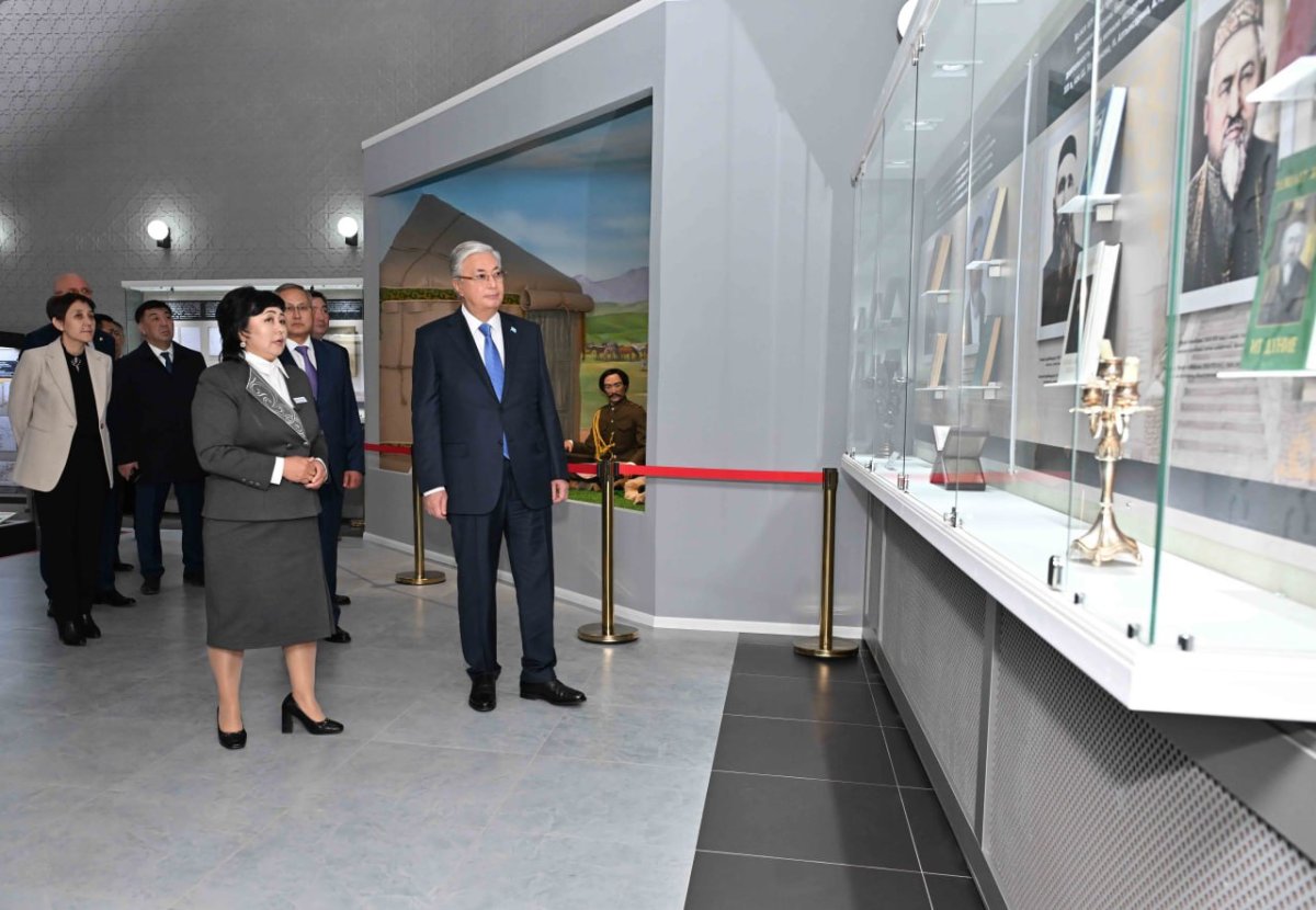 Глава государства посетил мемориальный музей имени Шокана Уалиханова