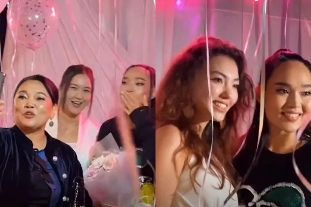 Бес қабатты торт, 5 миллион теңге шығын: Актриса Айжұлдыз Адайбекова туған күнін дүркіретіп атап өтті