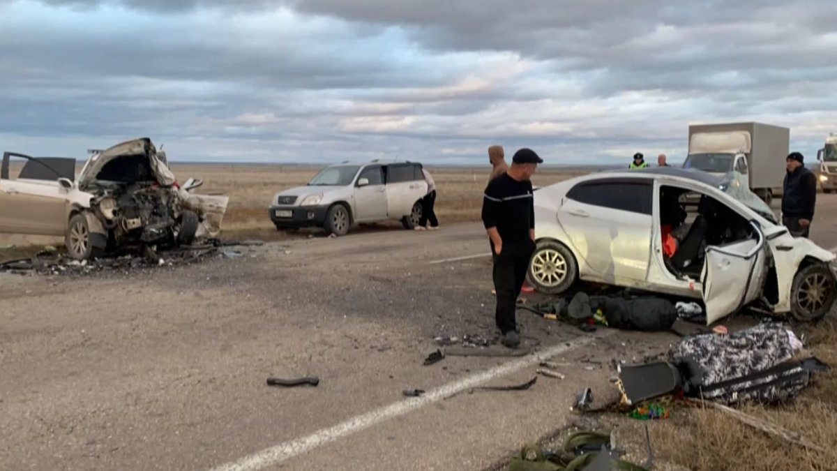 Самара-Шымкент тас жолының Ақтөбе облысы аумағында  екі көлік соқтығысты
