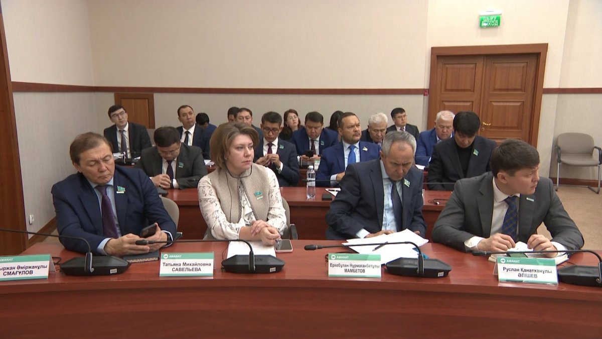 Проект республиканского бюджета на 2024-2026 годы рассмотрели члены фракции «AMANAT» в Мажилисе