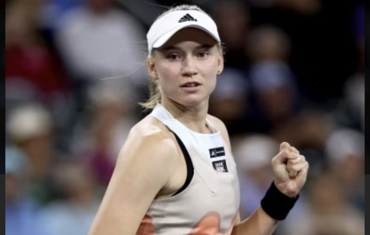 Елена Рыбакина обыграла первую ракетку мира