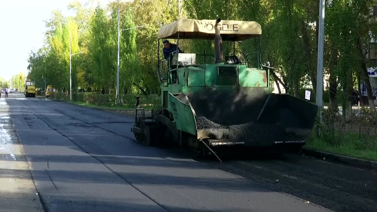 Всего несколько недель после ремонта продержались новые дороги в  Петропавловске - Телеканал «Астана»