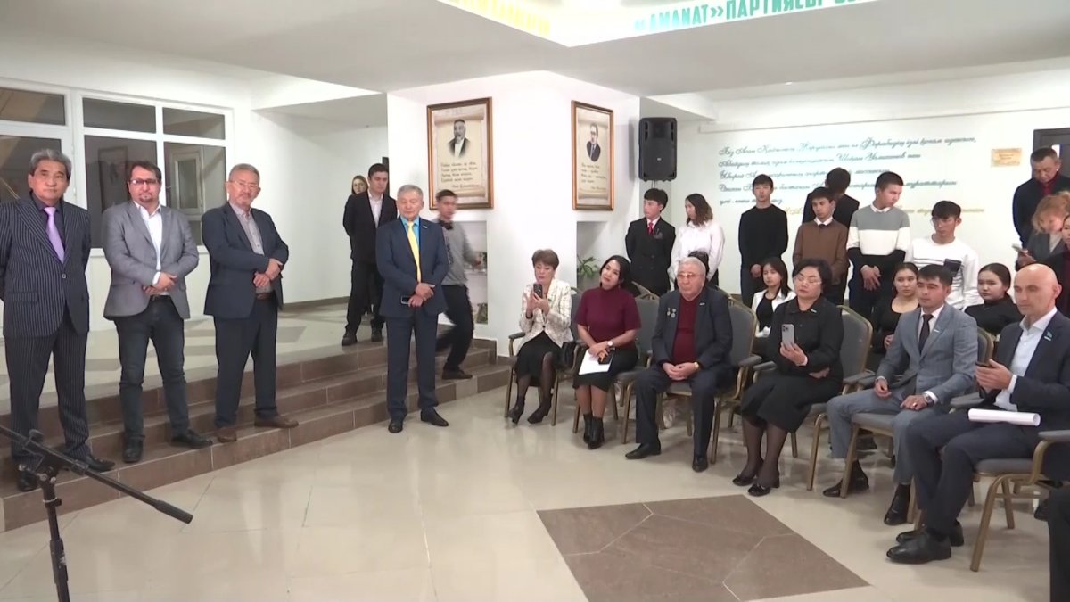 В Жетiсу открылся центр «Кітап-AMANAT»