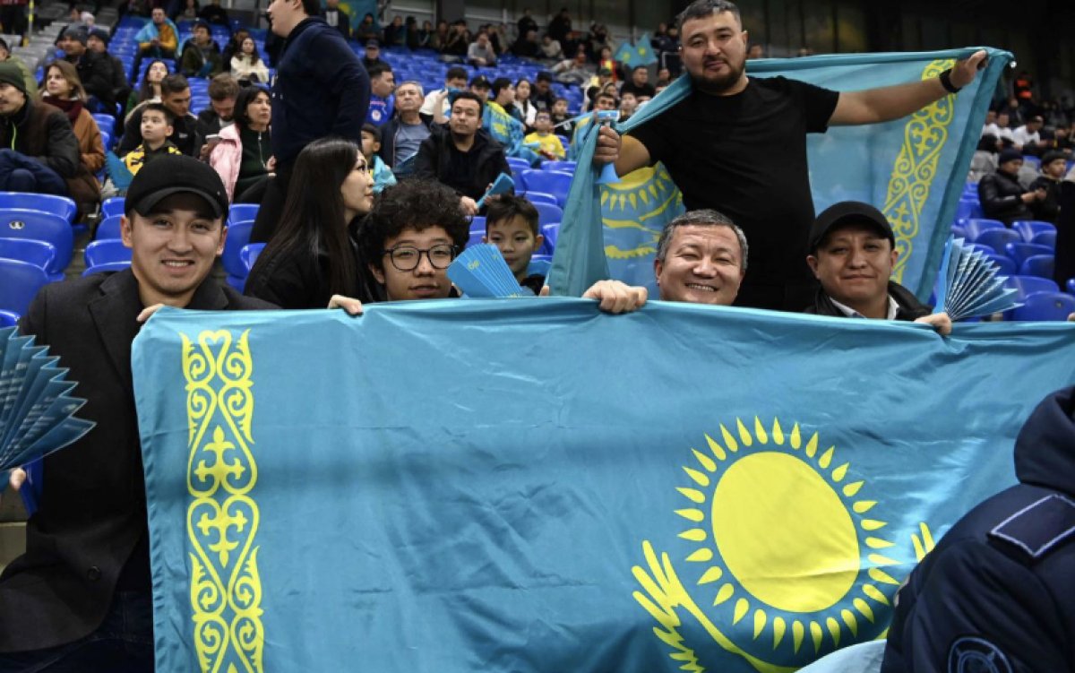 Сборная Казахстана забила первый гол в матче с Сан-Марино