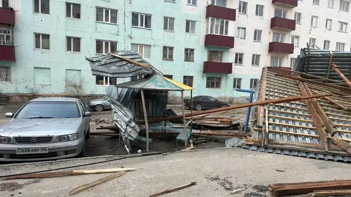 Павлодар облысында желдің салдарынан 100 елді мекенде электр жарығы өшіп қалды