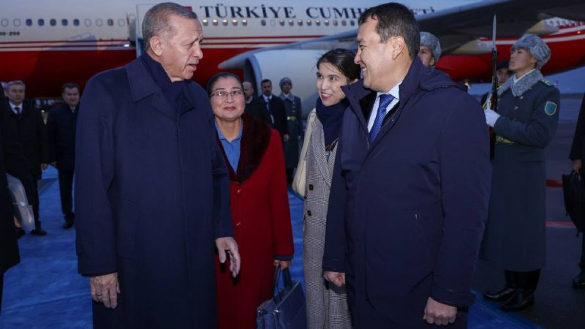 Астанаға Режеп Тайип Ердоған келді