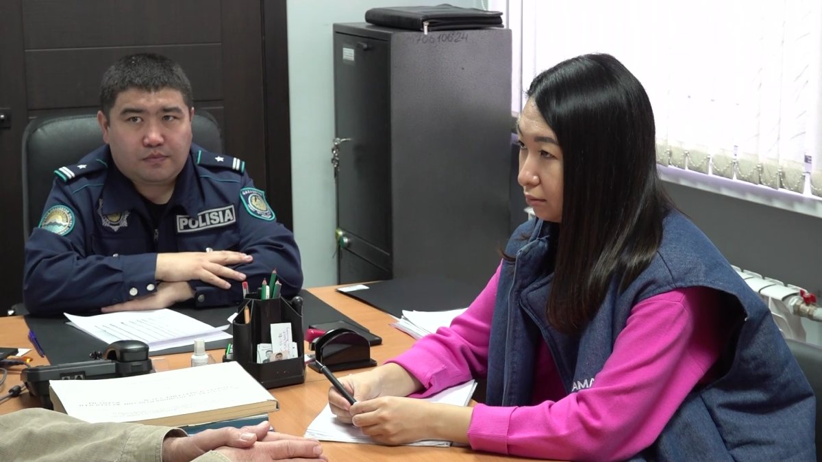 «Безопасное общество»: аманатовцы помогают правоохранителям в профилактике правонарушений