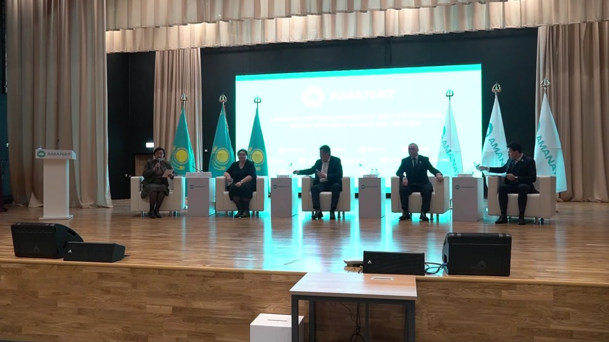 В регионах прошли областные форумы партии «AMANAT»