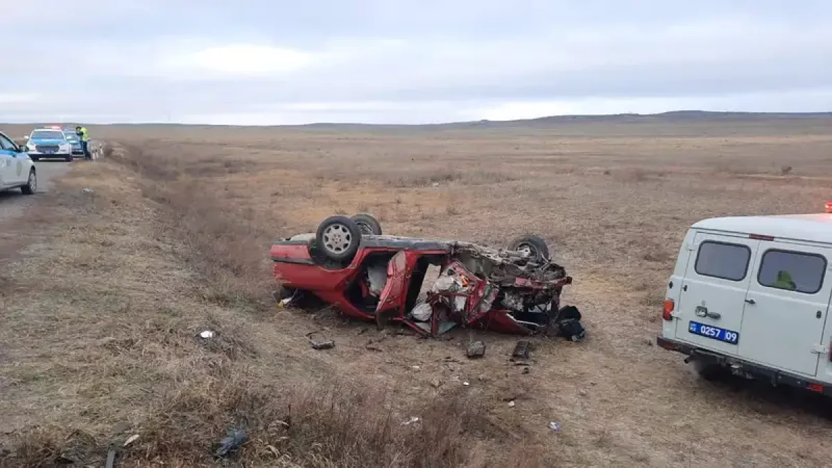 Қарағанды облысында жол апатынан екі адам қаза тапты