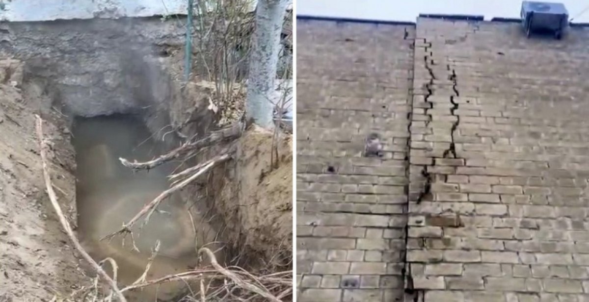 Актаусцы боятся обрушения дома