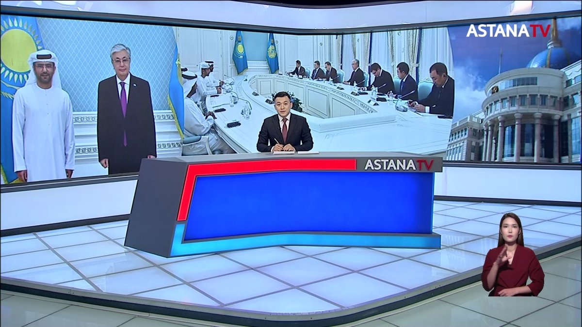 Мемлекет басшысы Abu Dhabi Ports Group компаниясының басшысын қабылдады