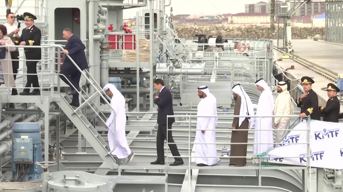 Ақтау портына «Taraz» және «Liwa» жаңа мұнай танкерлері қабылданды