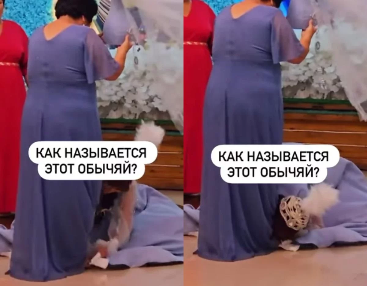 "Тамадалардың ойын үшін шығарып жүргені": Этнограф ұзатуда анасының аяғын сүйген қыздың әрекетіне қатысты пікір білдірді