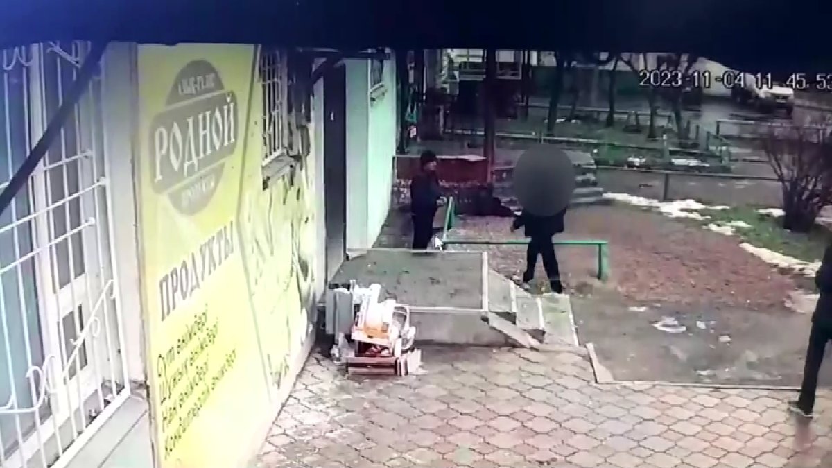 Избил дворников