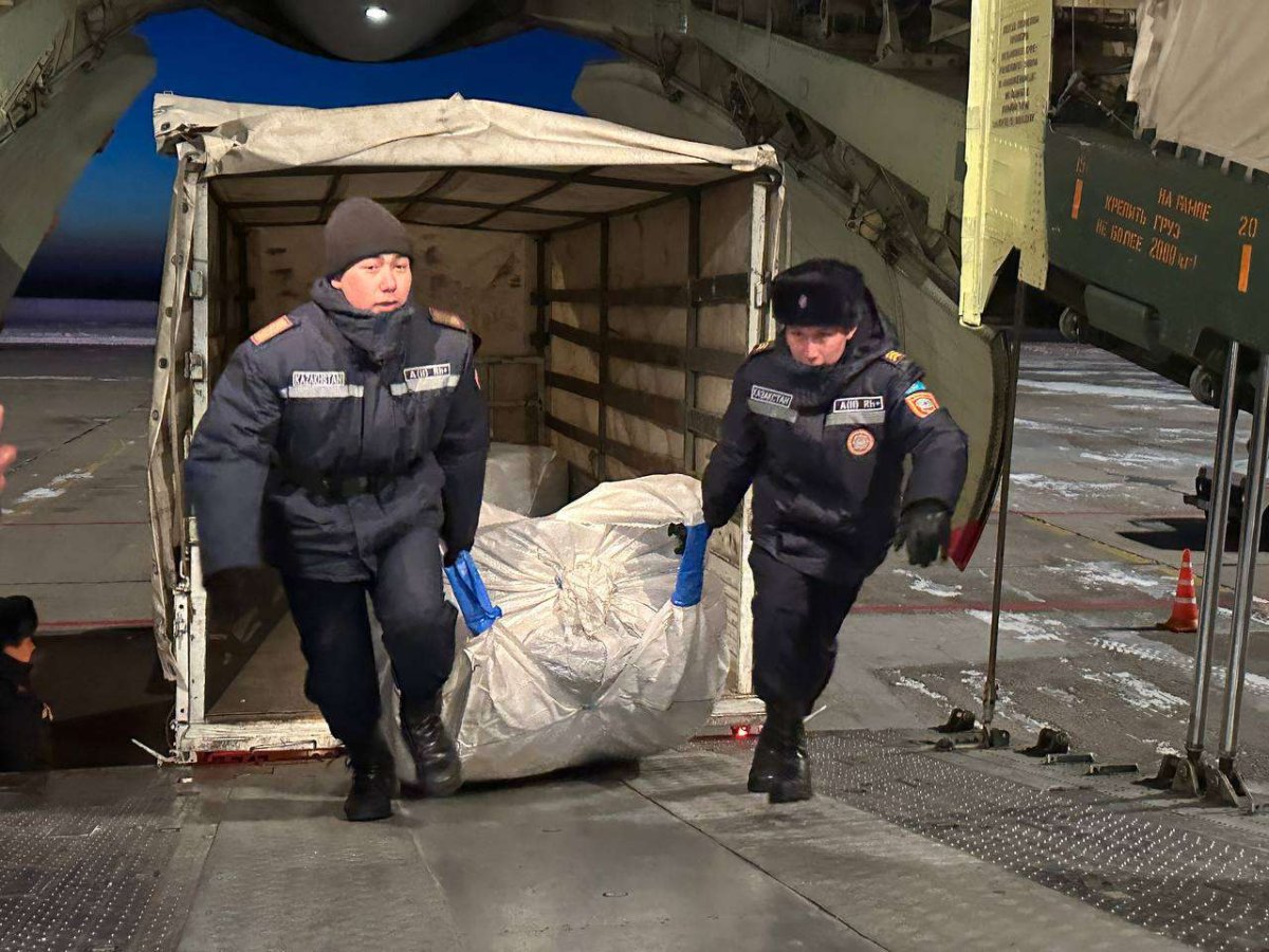 Қазақстан Палестинаға гуманитарлық көмек жіберді