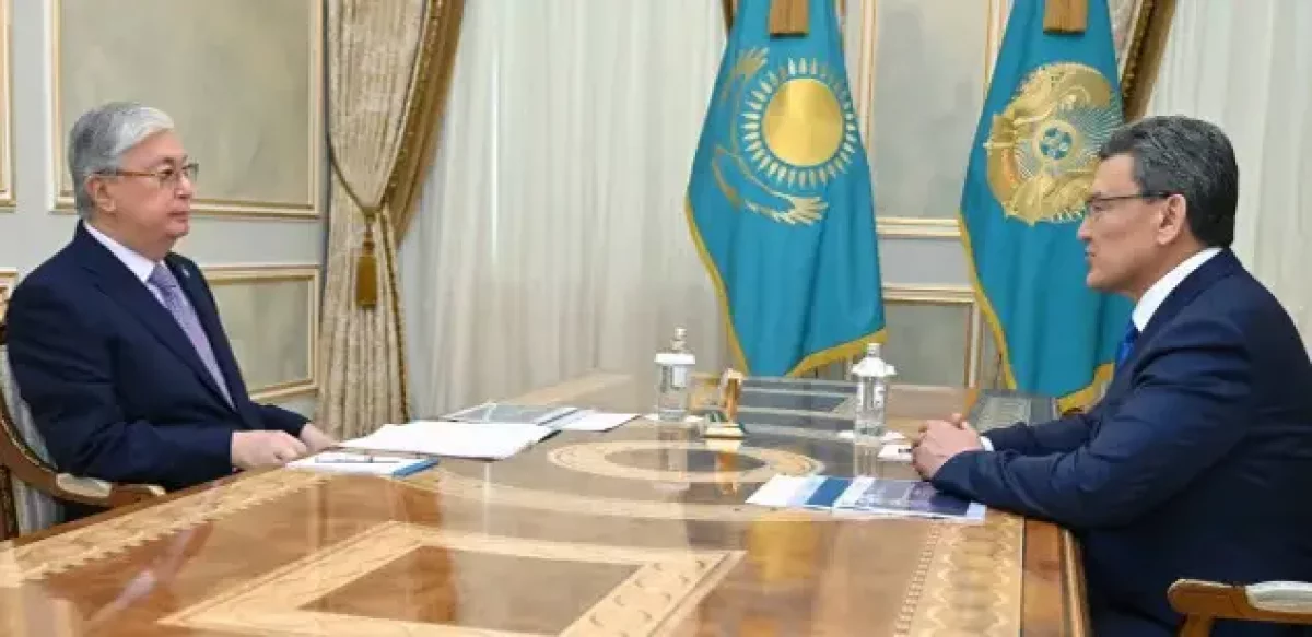 Президент Солтүстік Қазақстан облысының әкімі Ғауез Нұрмұхамбетовті қабылдады
