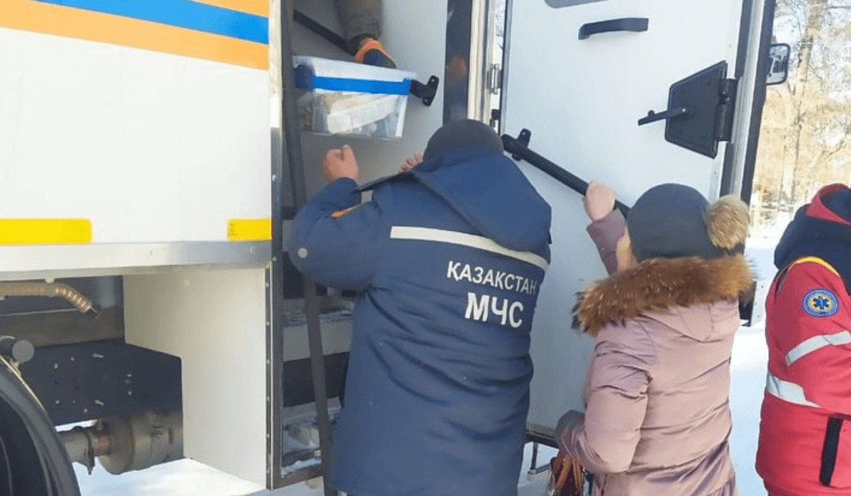 Түркістан облысында қар құрсауында қалған 1000-ға жуық адам құтқарылды