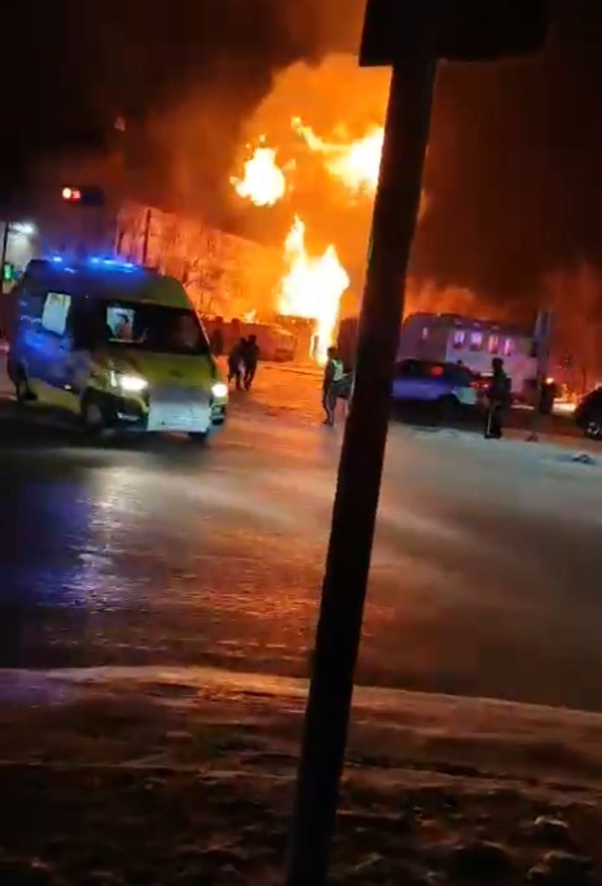 Қостанайда тандыр өнімдері дайындалатын жерде газ баллон жарылды