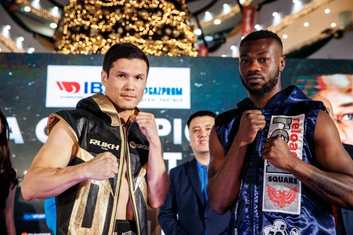 «Чемпиондар түні IBA» бокс кешіне қатысатындар салмақ өлшеді