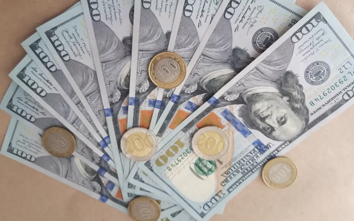 Доллар мен рубльдің бүгінгі бағамы белгіленді
