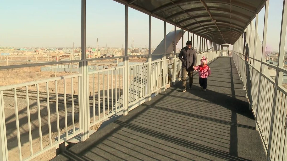 Қызылордада көпір пайдалануға берілді