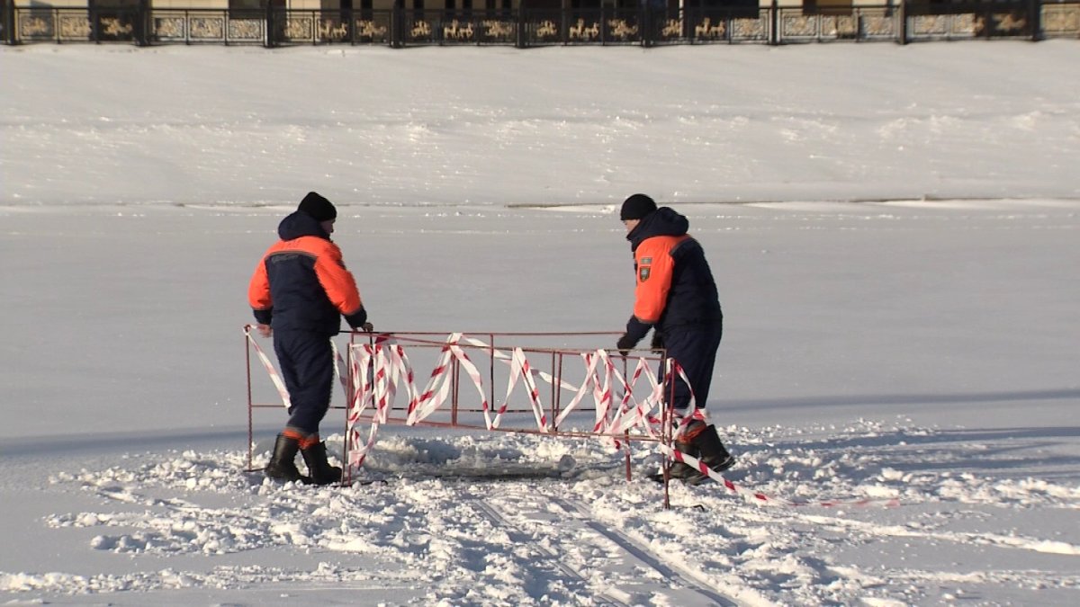Мұз үстіне шығуға тыйым салынады