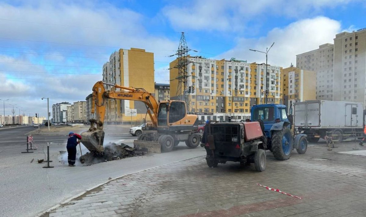 Прорыв на теплосетях Актау: в домах нет тепла и горячей воды - Телеканал  «Астана»