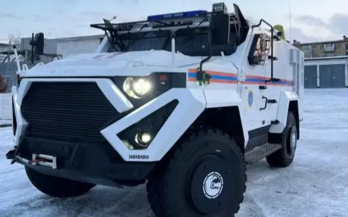 ТЖМ-нің әскери бөлімдеріне жаңа Алан-2 арнайы көліктері берілді