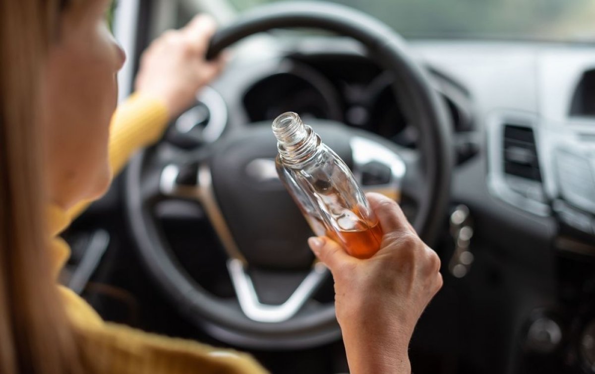 Пьяная автоледи устроила ДТП в Астане (ВИДЕО)