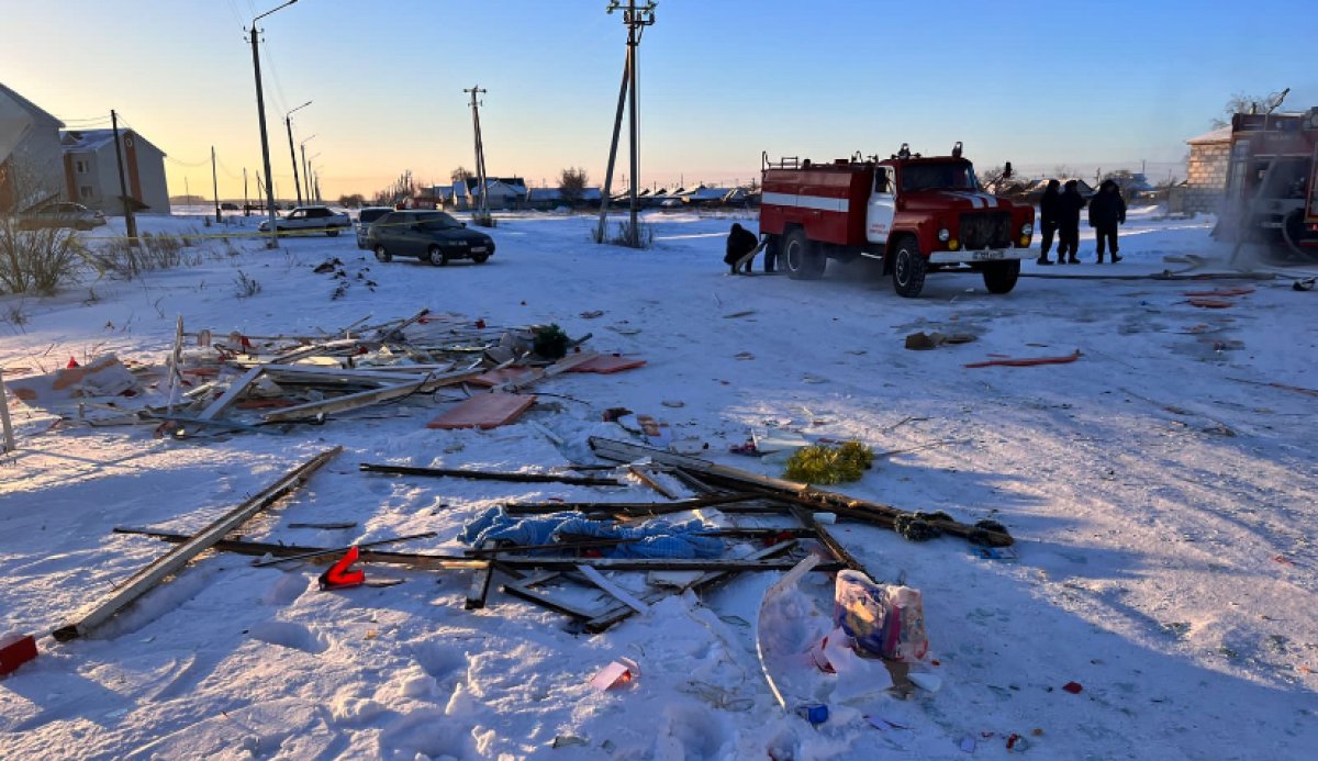Взрыв газа в СКО: пострадавший - в реанимации