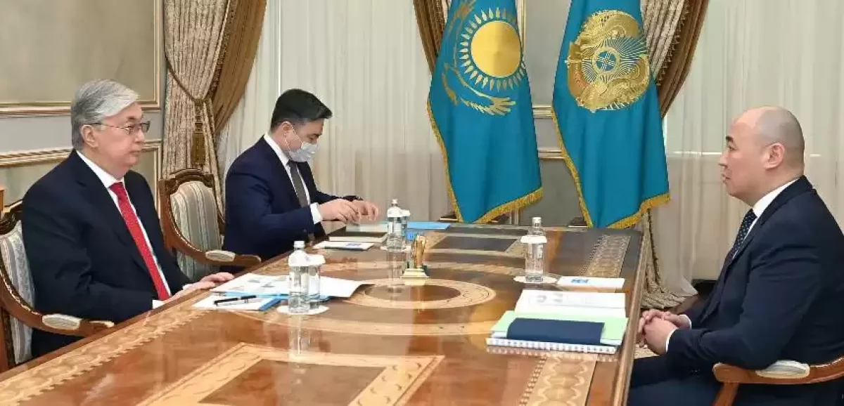 Президент «Бәйтерек» ұлттық басқарушы холдингі» АҚ басқарма төрағасын қабылдады