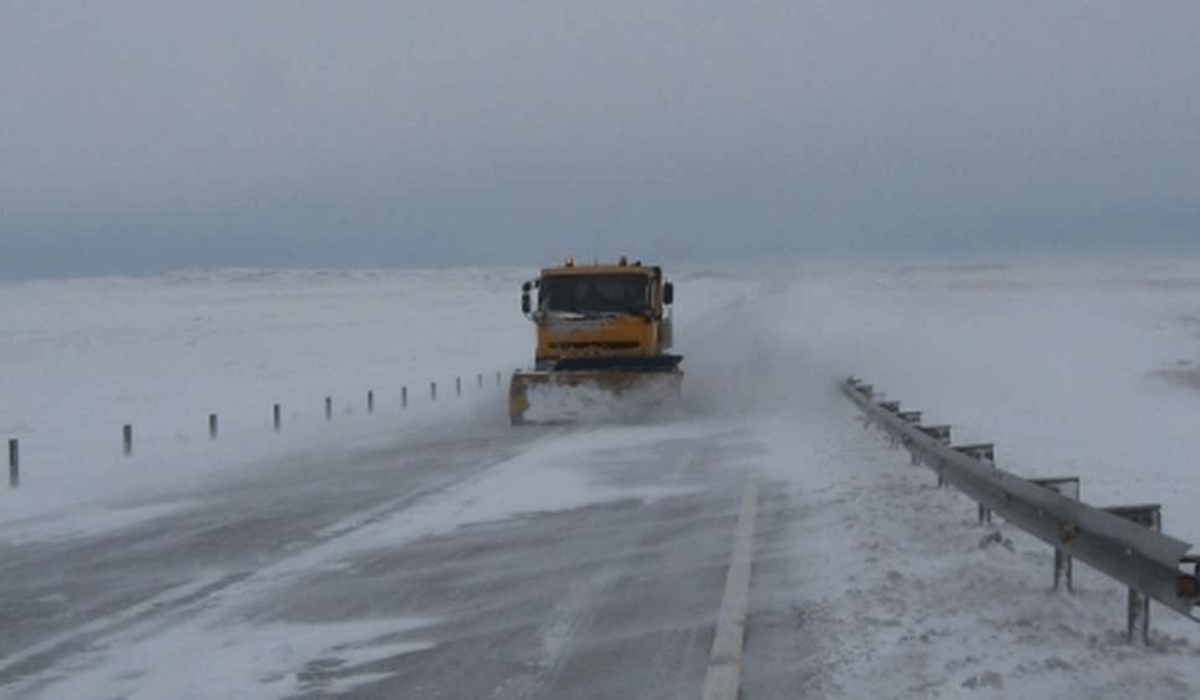 Ауа райына байланысты Жамбыл және Түркістан облысында жол жабылды