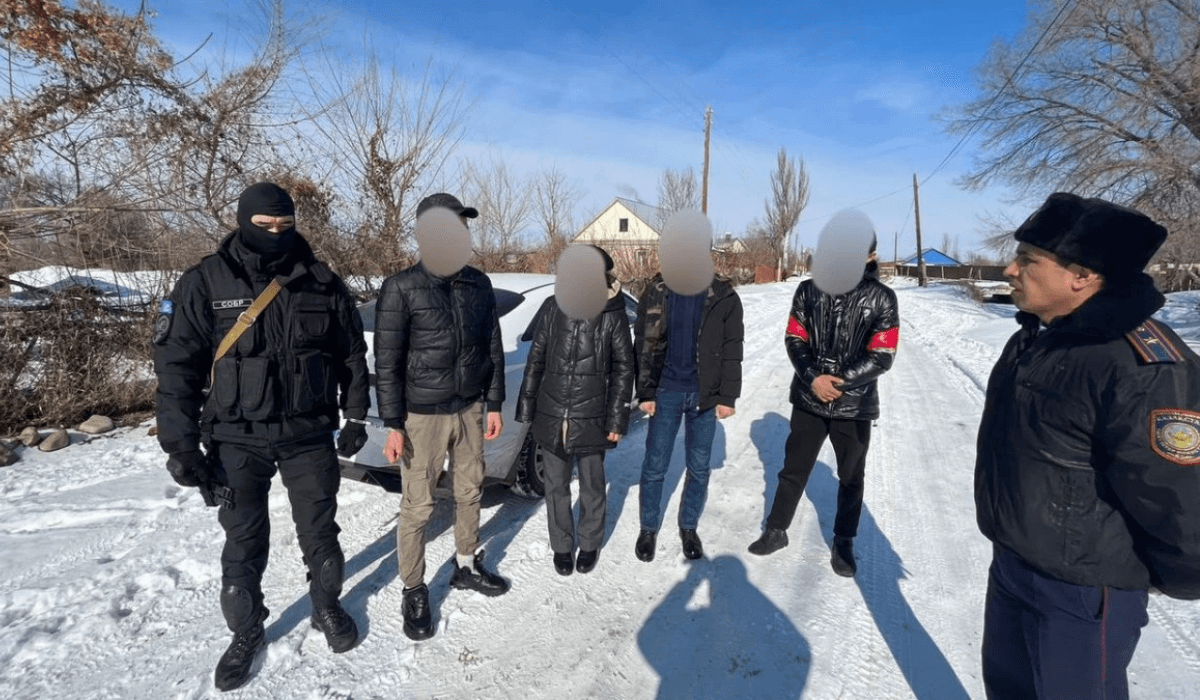 Алматы облысында кісі өлтіруге қатысы бар төрт күдікті ұсталды