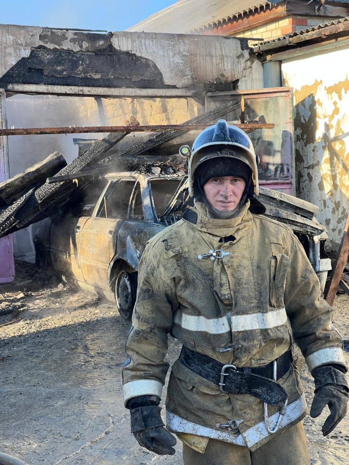 Қызылордалық өрт сөндіруші түркиялық әріптестеріне өлең арнады