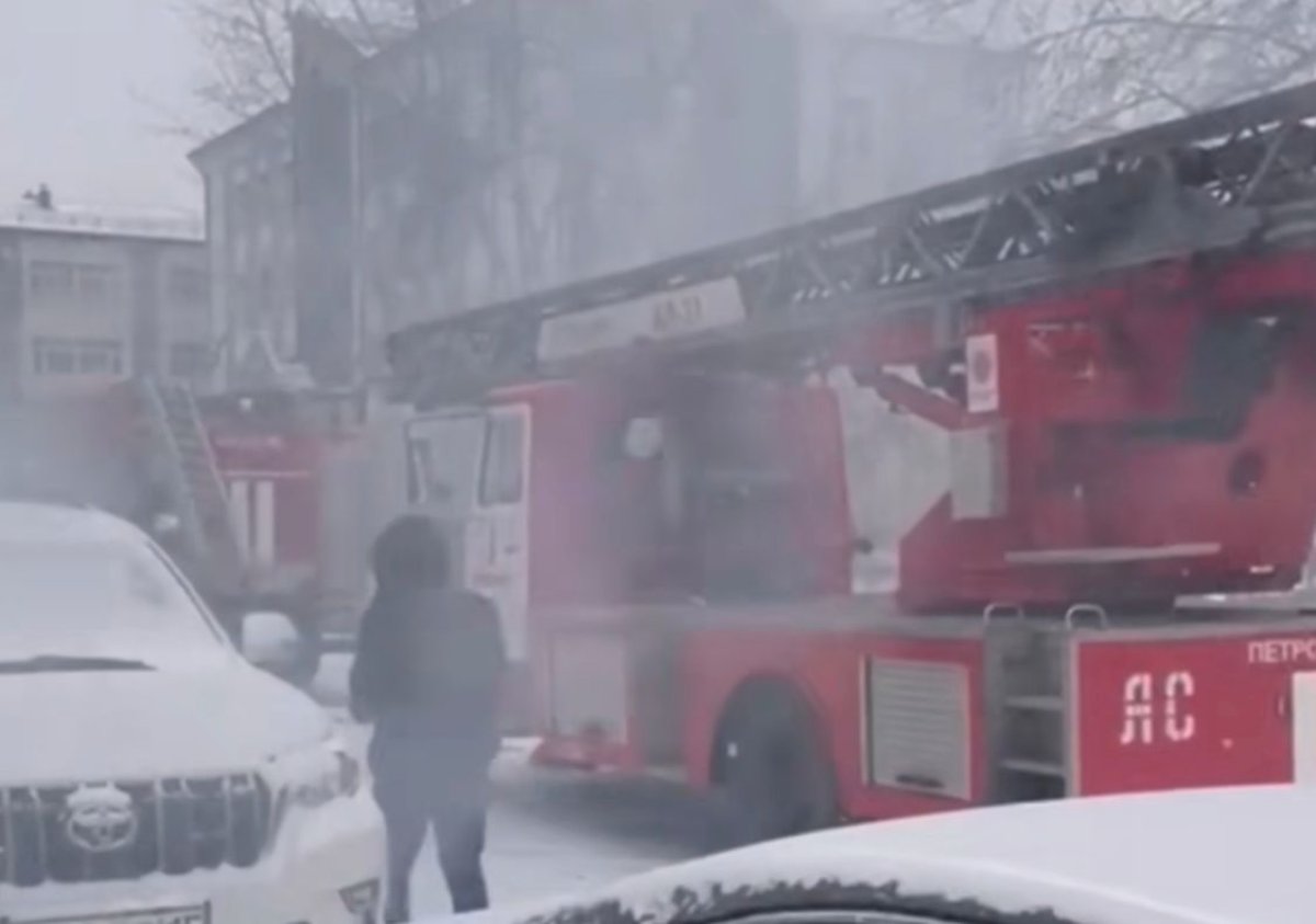Более сотни жителей общежития эвакуировали в Петропавловске