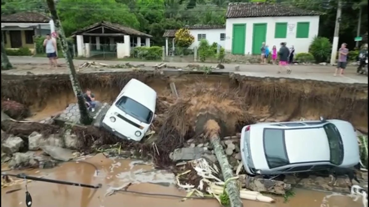 Бразилиядағы нөсер жауын салдарынан 36 адам қаза тапты