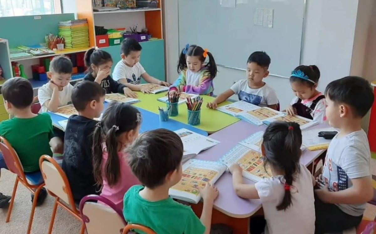 Қазақ тілінде білім беретін балабақшаларға сұраныс артқан