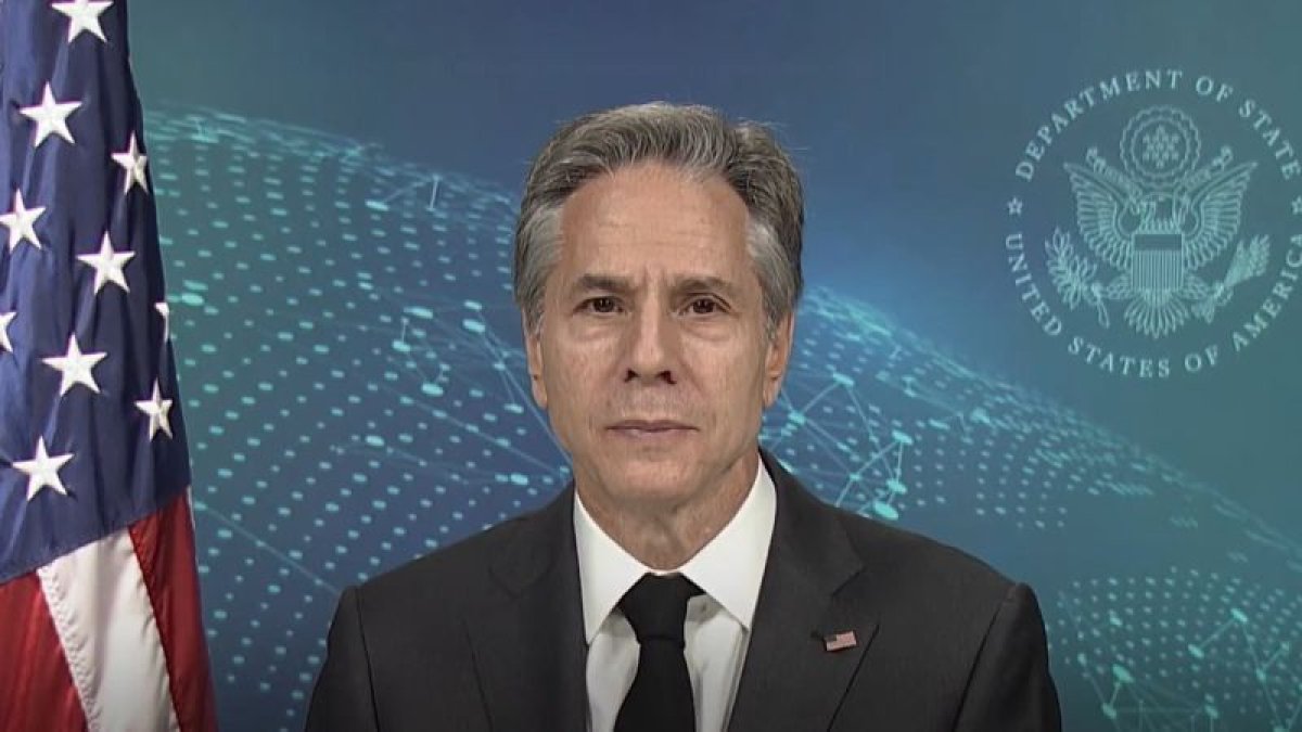 Блинкен Астанаға келді