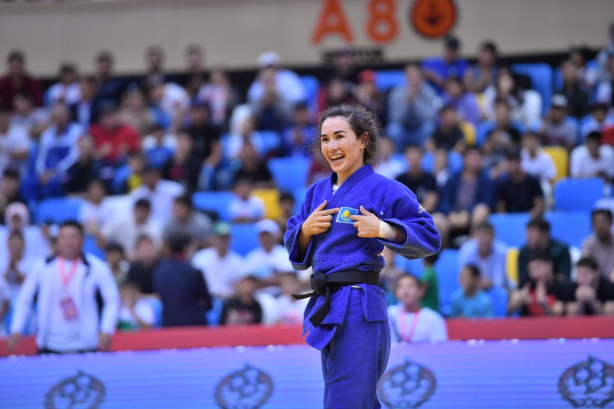 Дзюдошы Әбиба Әбужақынова әлемдік Grand Slam турнирінің қола жүлдегері атанды