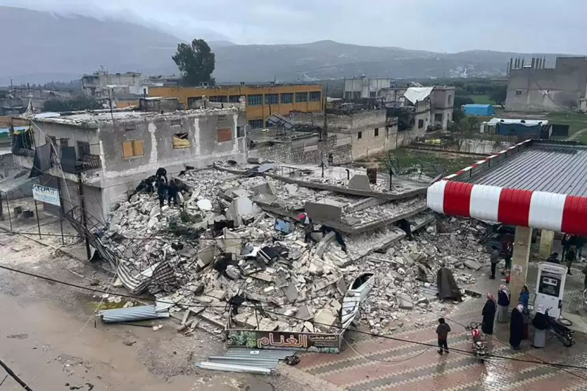 Сирияда жер сілкінісінен қаза тапқандар саны 237 адамға жетті