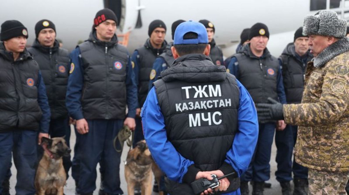 Қазақстандық құтқарушылар мен дәрігерлер Түркияға аттанды