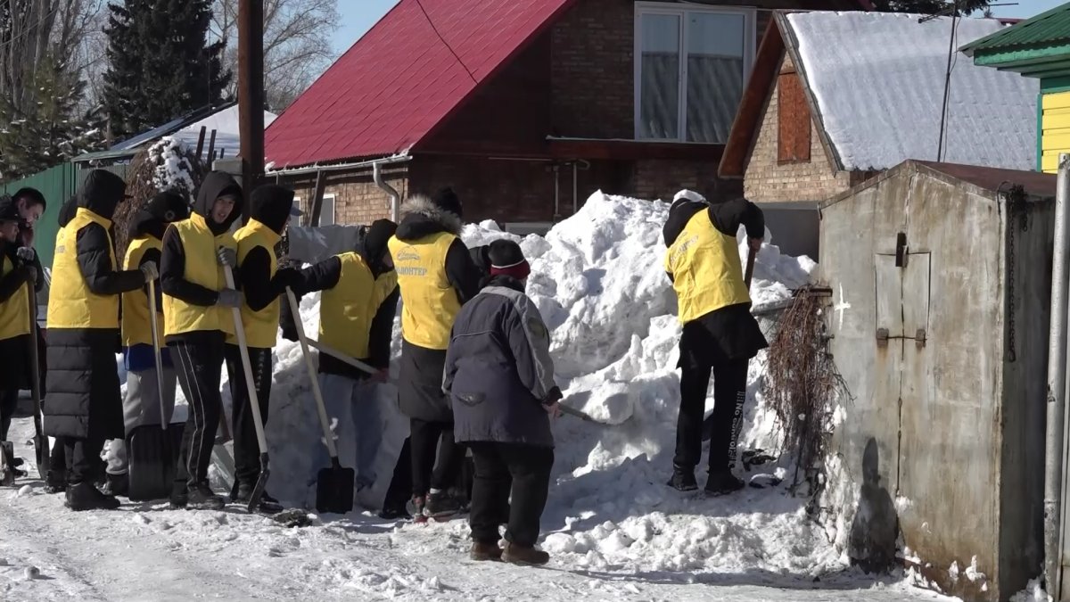 Более 300 волонтеров помогают пожилым жителям Усть-Каменогорска