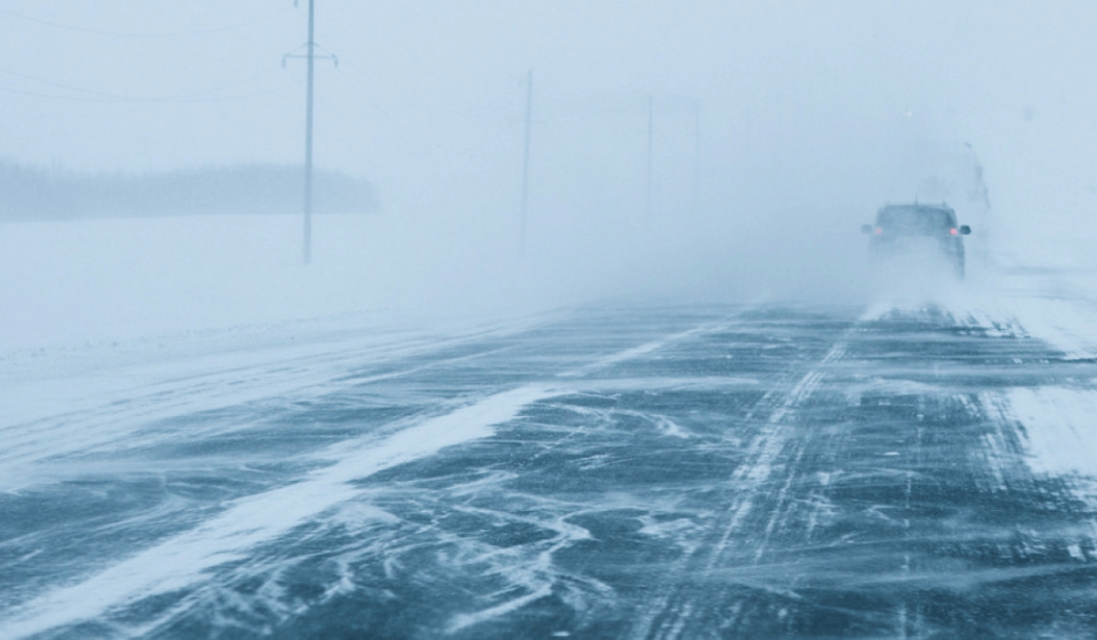 Ауа райына байланысты 3 облыста жол жабылды