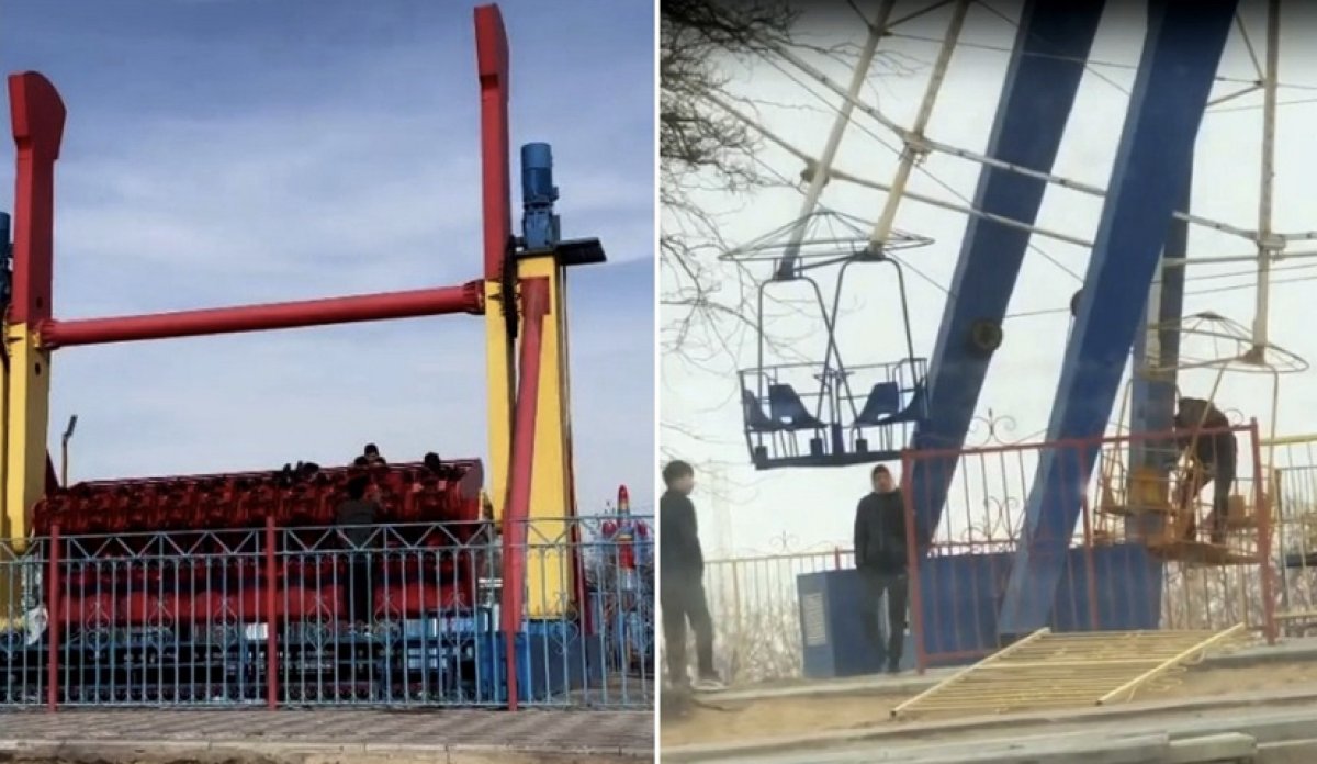 Бесхозный парк в Актау «оккупировали» подростки