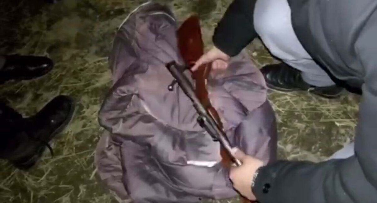 Заңсыз сақталған қару тәркіленді