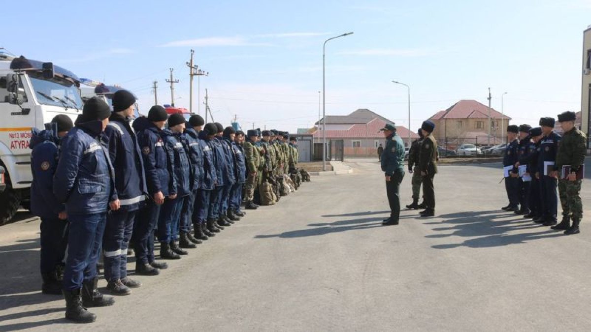 БҚО-ға Атырау мен Маңғыстау облыстарының құтқарушылары көмекке жіберілді