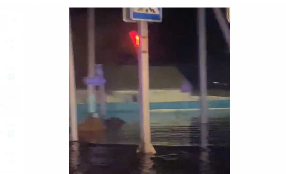 Жилые дома затопило в Актюбинской области