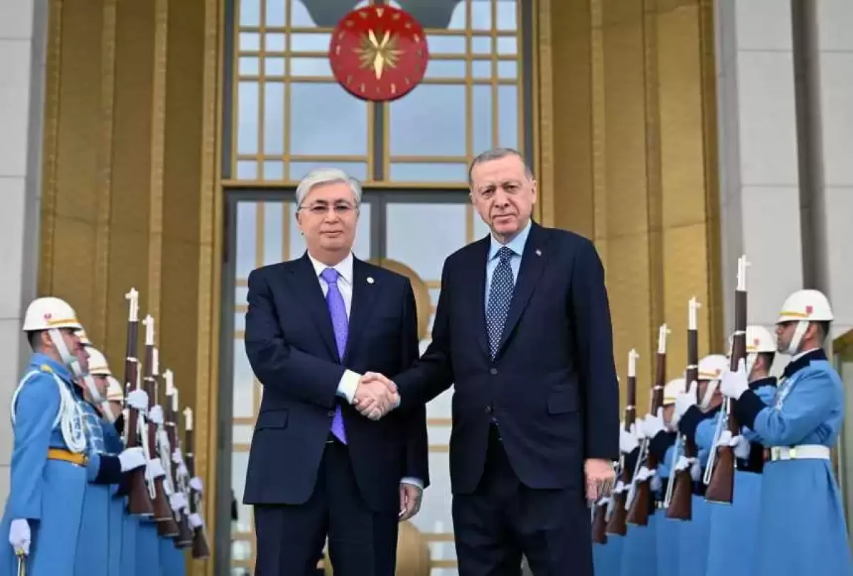 Мемлекет басшысын Түркия Президенті «Кулие» резиденциясында қарсы алды