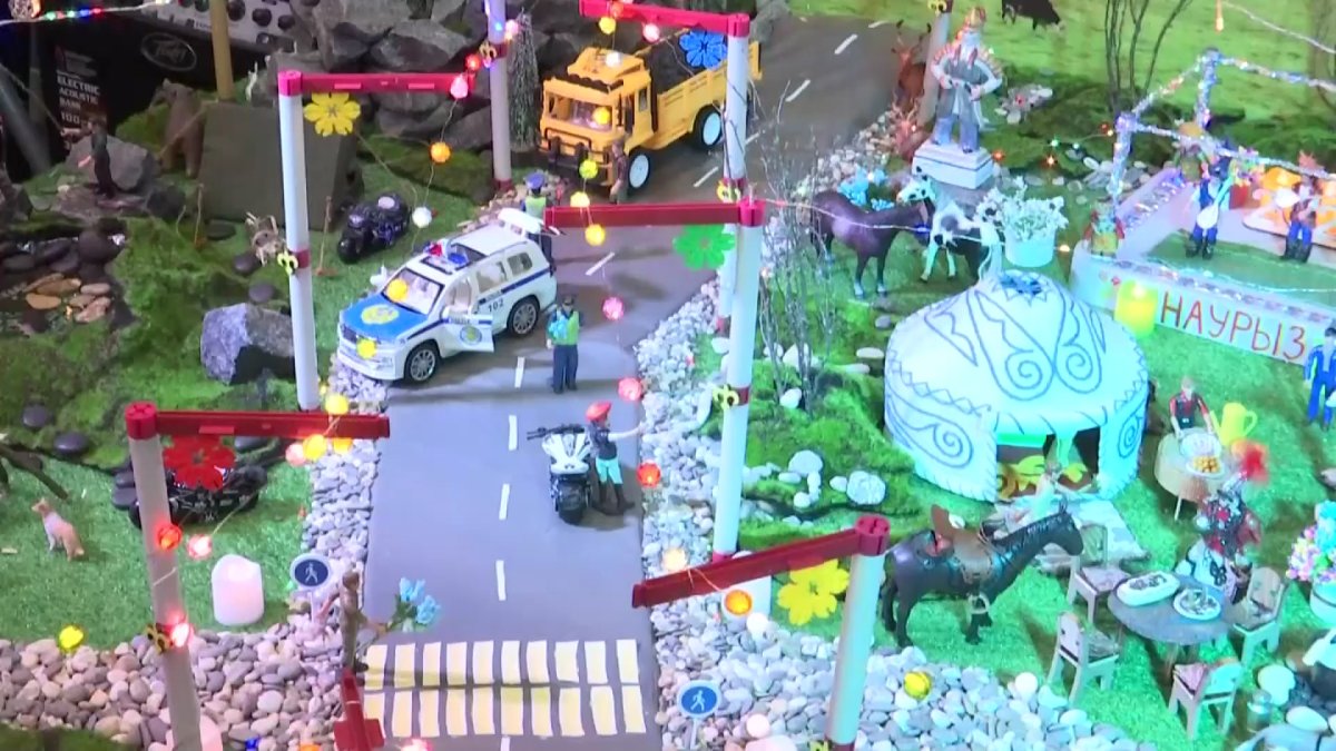 Қарағандылық ерлі-зайыпты ерекше композиция жасады